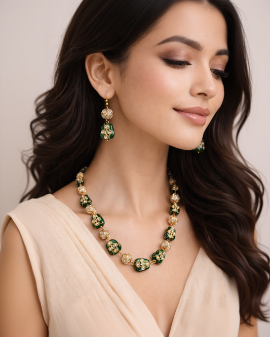 Victorian Mala With Earings-G351300