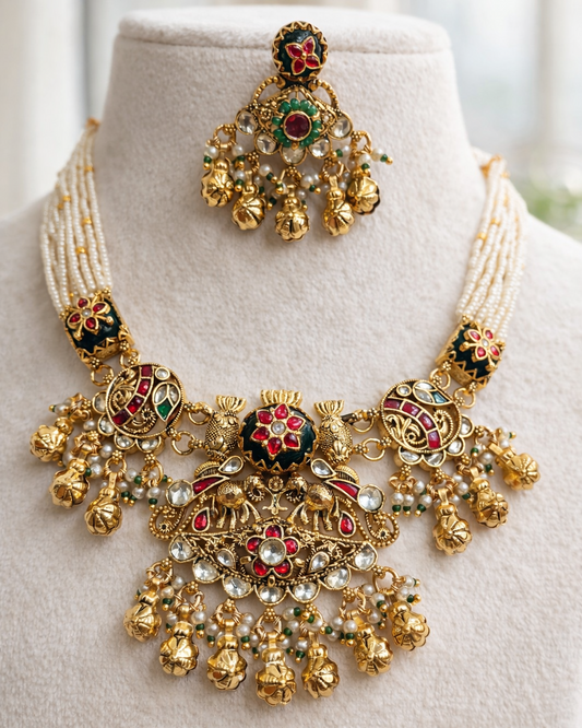 Premium Haritage Necklace set-G357100