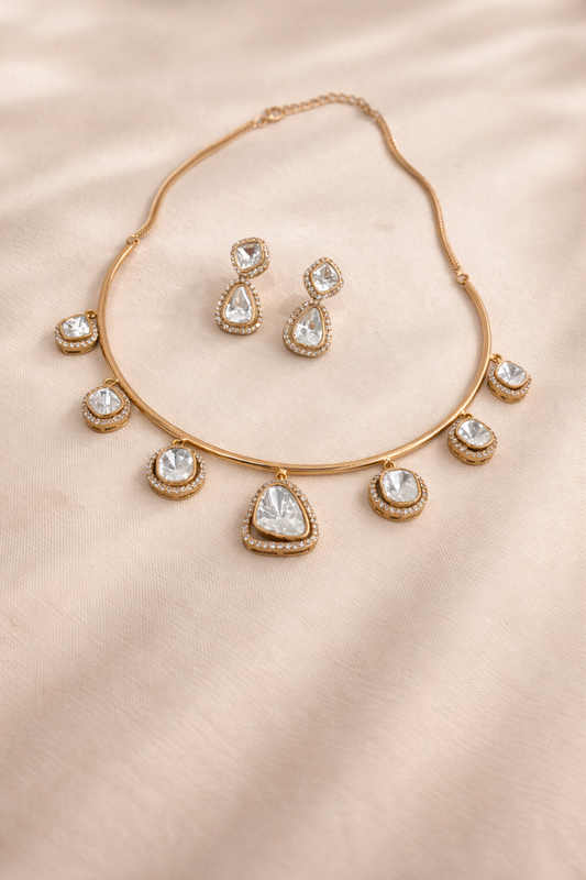 Round Mossinite Droping Style Haasli