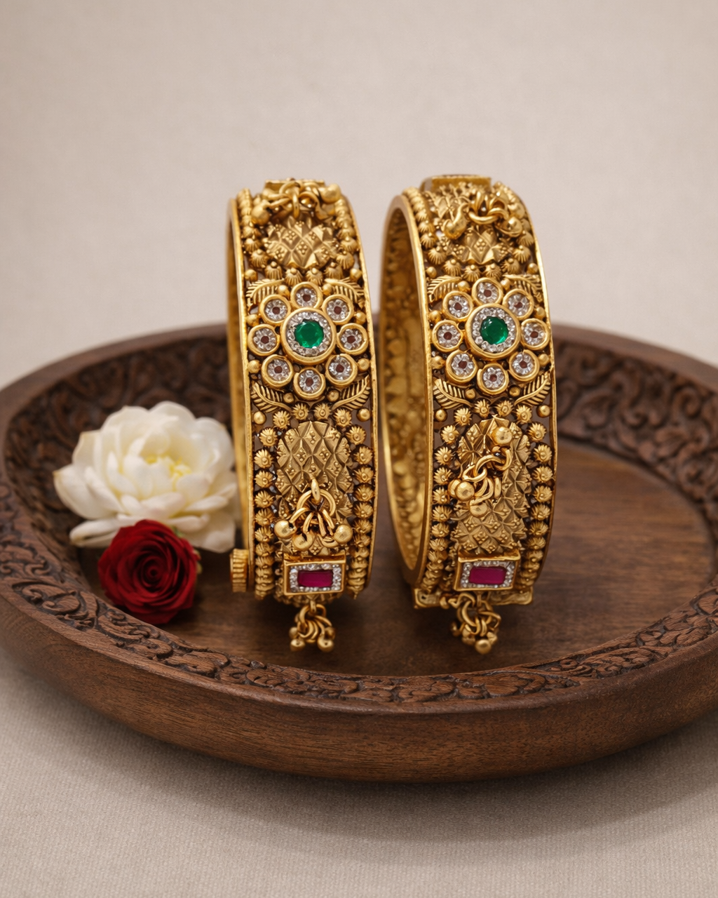 Swarovski Rajwadi Bangles-G354000