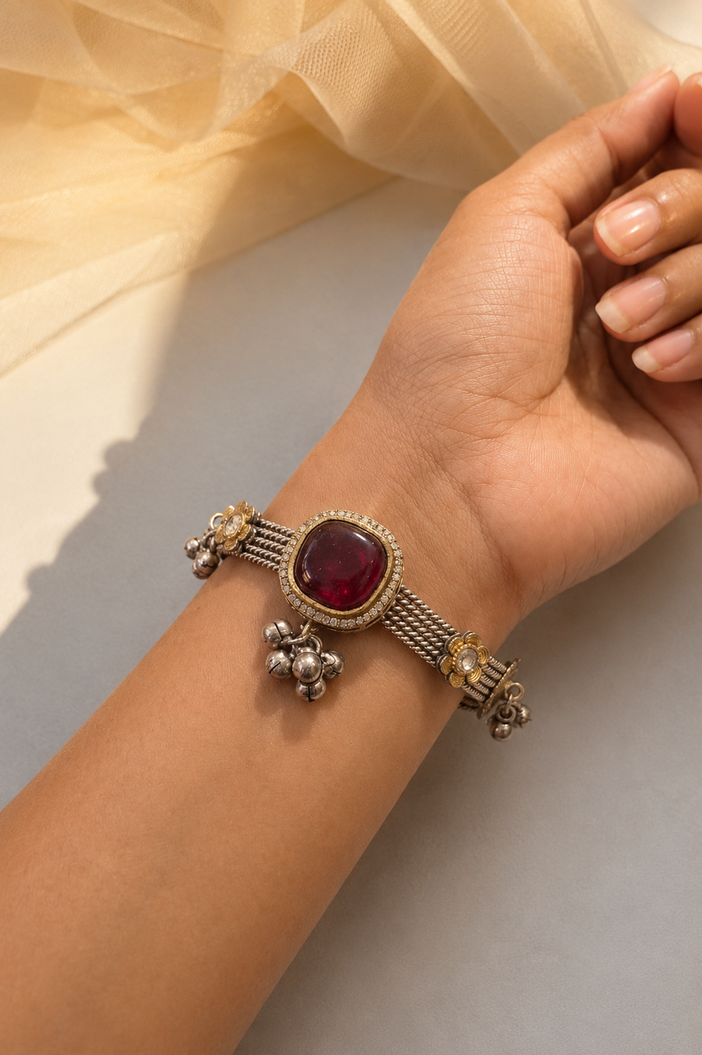Oxidised Silver Bracelet-G22900