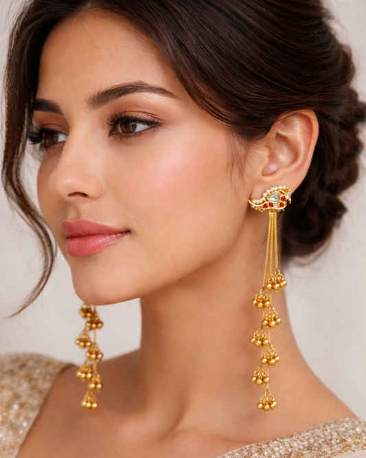 Noor Kashmiri Earrings-G35700