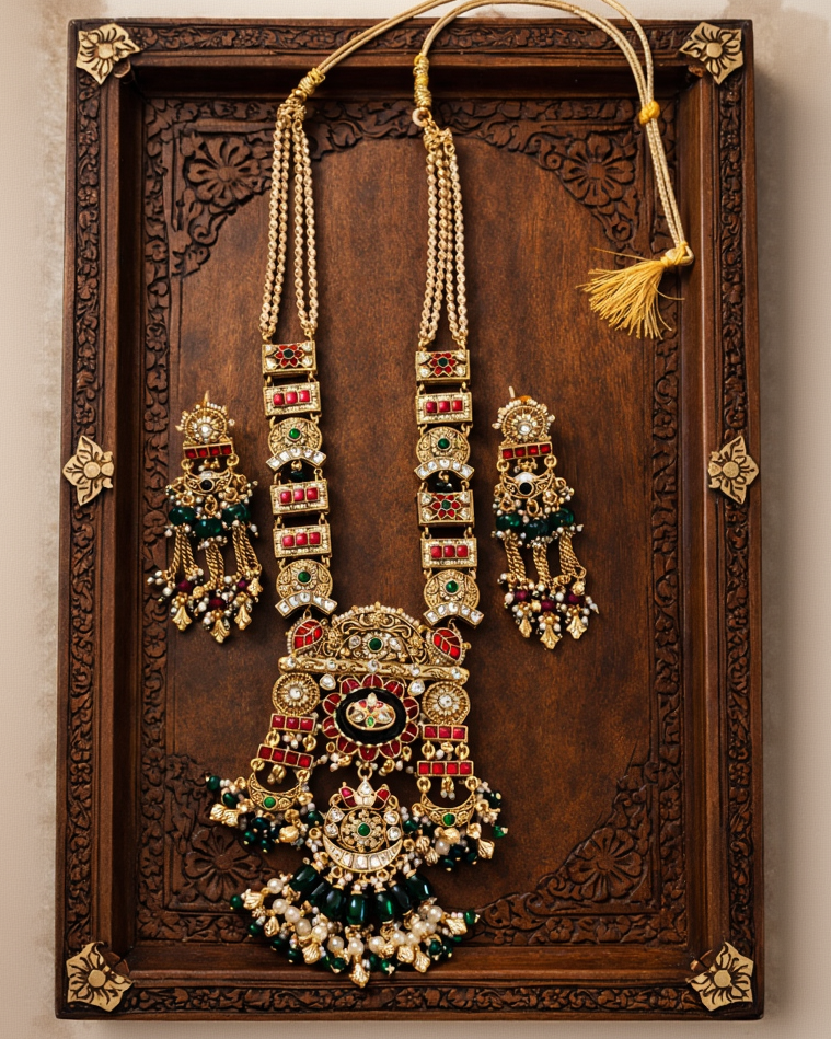 Maharani Heritage Long Necklace set-G3511200