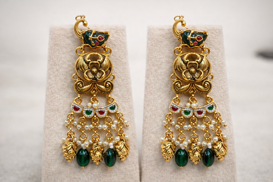 South Indian Bridal Temple Choker Set for Weddings & Festivals