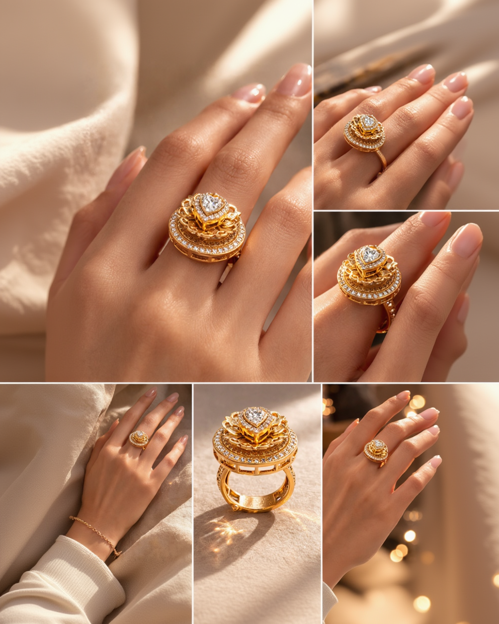 Mossointe Finger Ring-G35750
