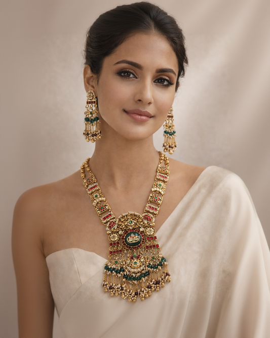 Haritage Long Necklace set-G3511600