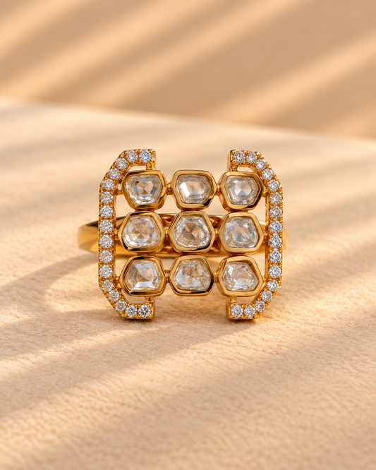 Moissanite Ring-RG2316