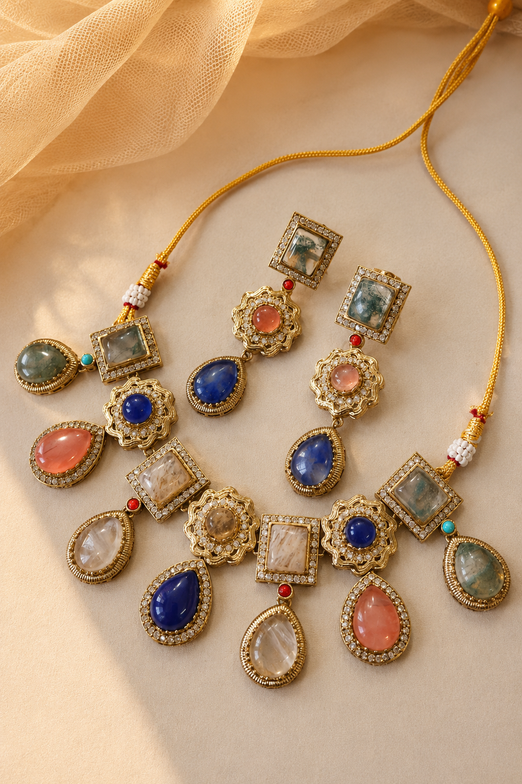 Sabyasachi Choker Necklace set-G352600