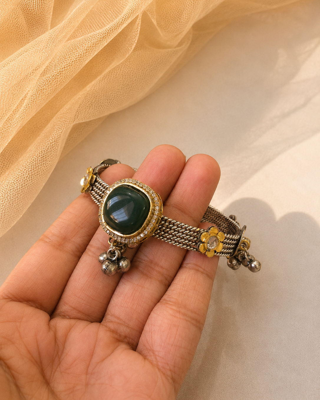Oxidised Silver Bracelet-G22900