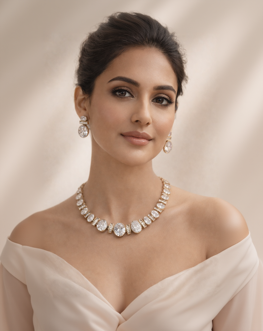 Diamond Replica Choker Set-G352000