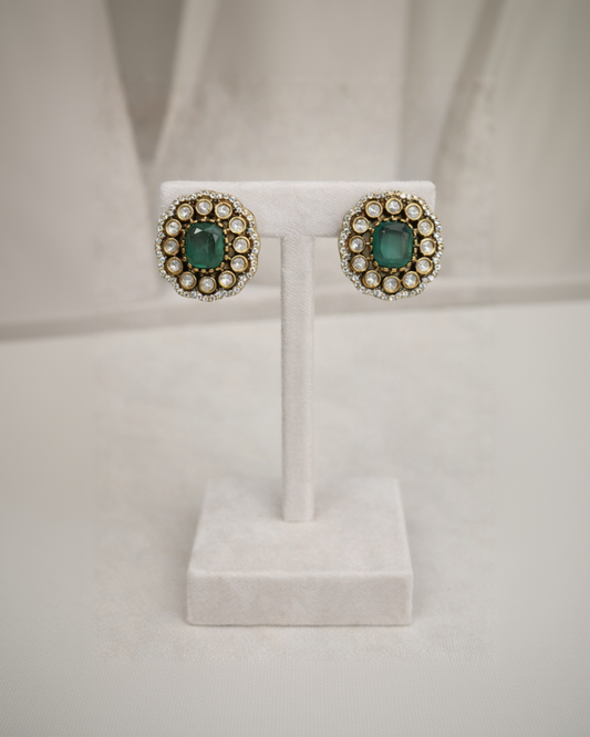 Victorian Emerald Pendant Set-G751700
