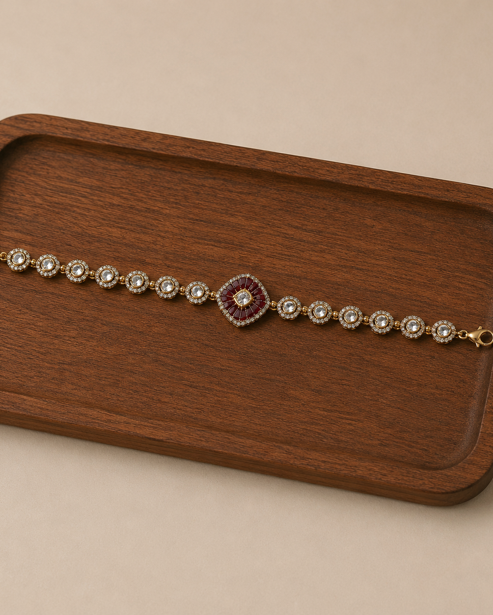 Kundan Mathapatti Hairband-G332900