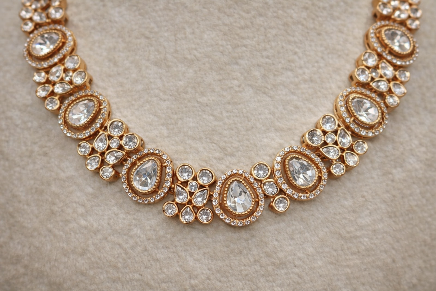 Kundan & Stone Necklace Set