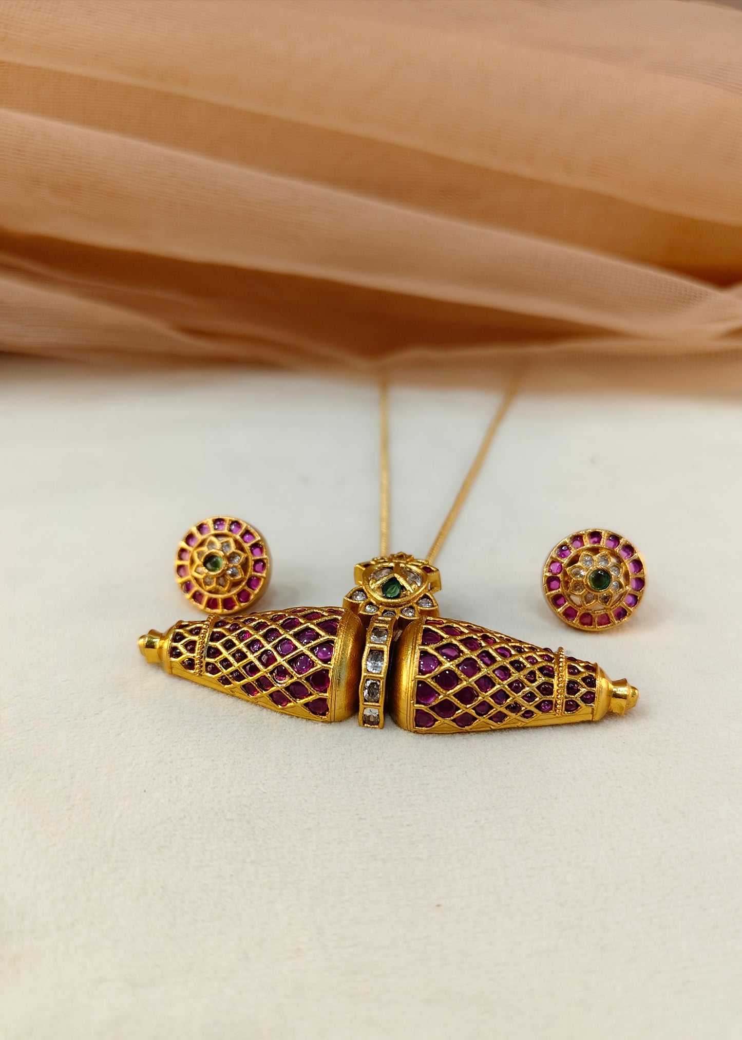 Jadau Pendant Set-G351700