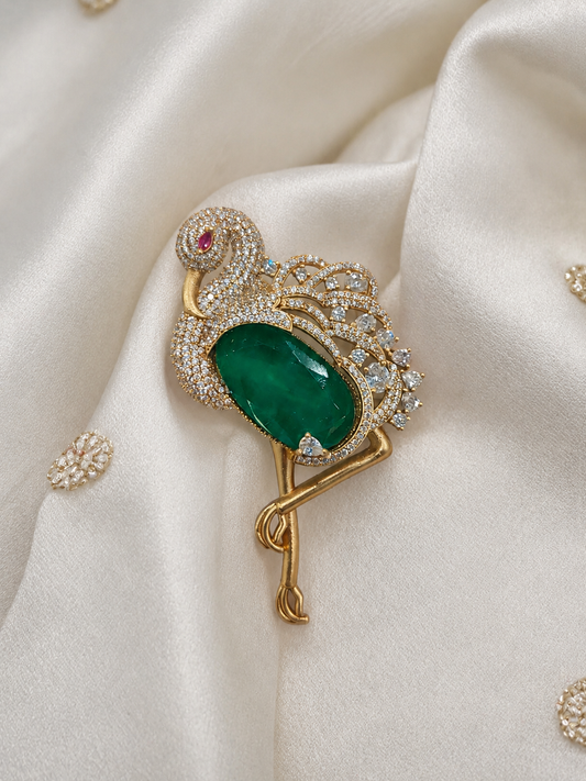 Unisex Swan Brooch-G662800