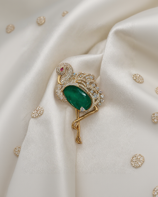 Unisex Swan Brooch-G662800