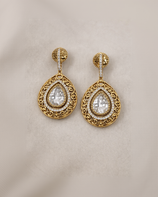 Victorian Mossonite Necklace Set-G351800