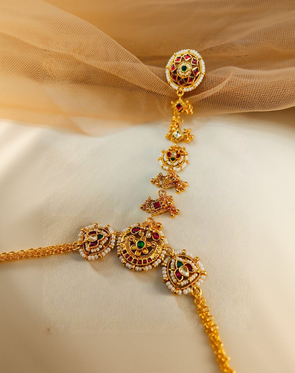 Jadau Kundan Hath phool/Hath Pocha(1-Ps)-G352800