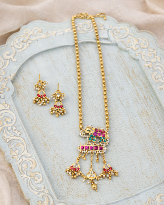 Elephant Heritage Pendant set-G352400