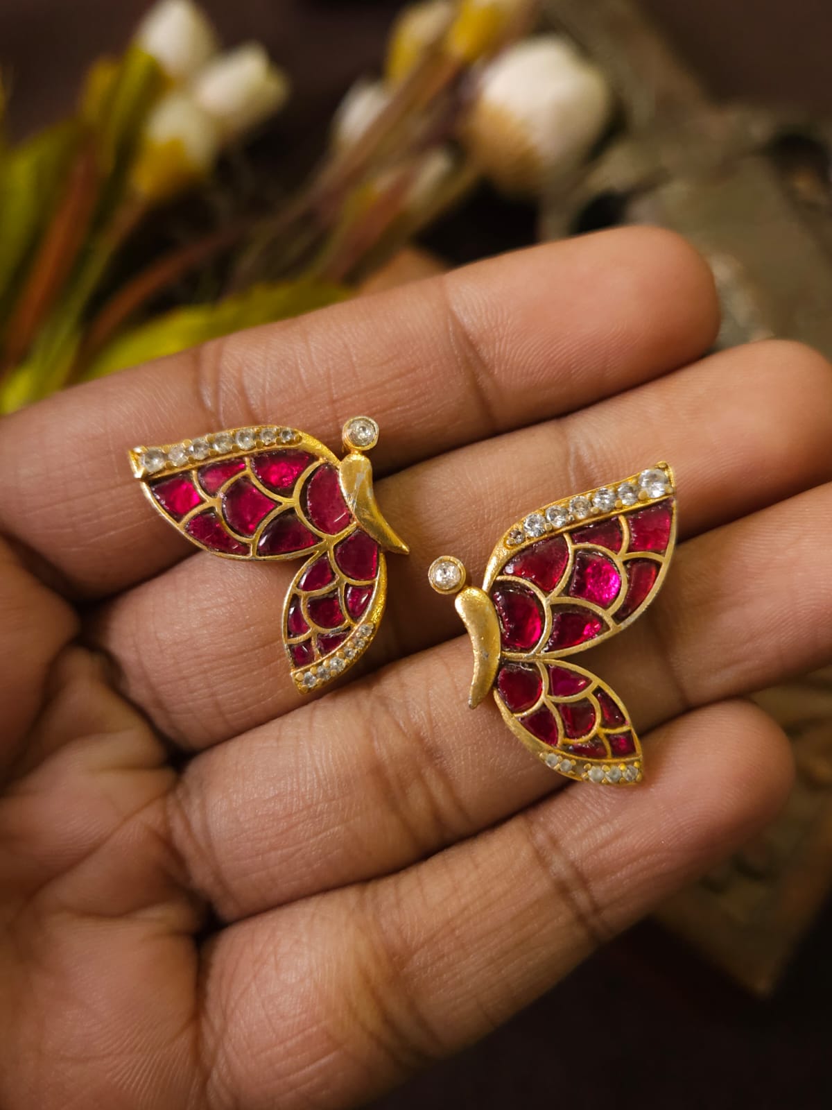 Fusion Butterfly Studs Earrings-G351000