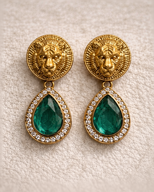 Sabyasachi Lion Pendent Set-G751500