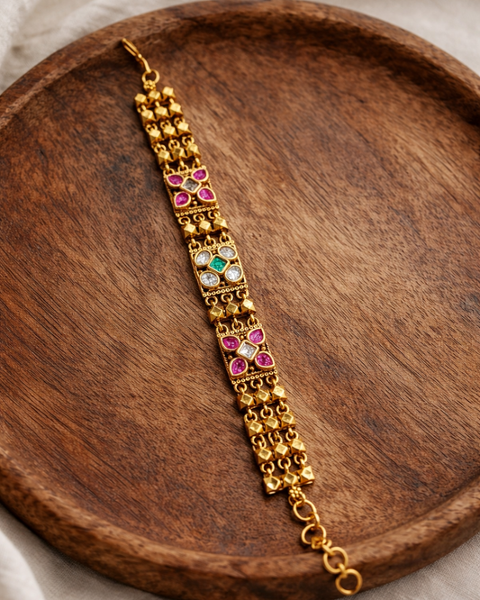Gold Plated Heritage Bracelet-G351300