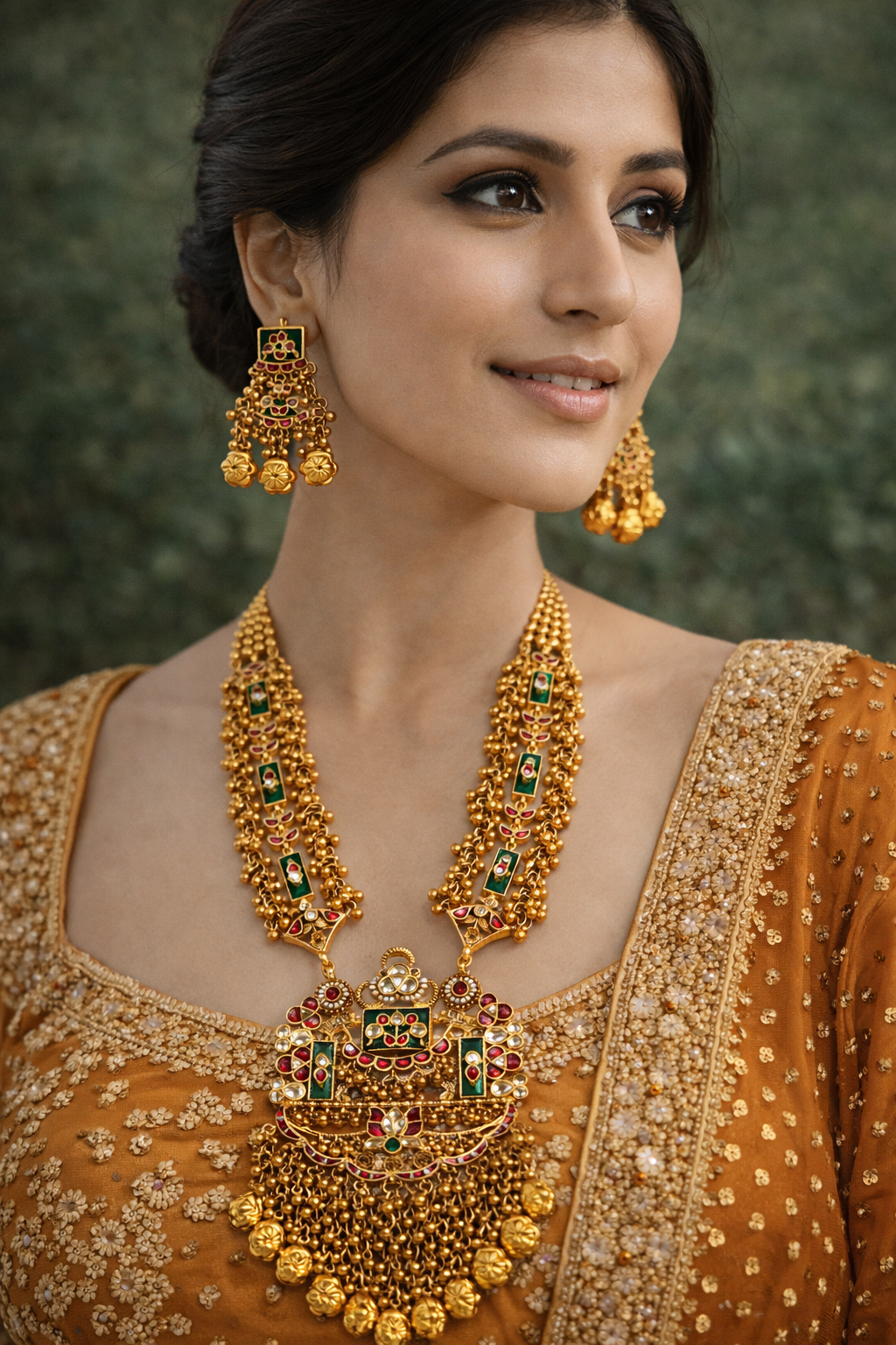 Luxury Heritage Long Necklace set