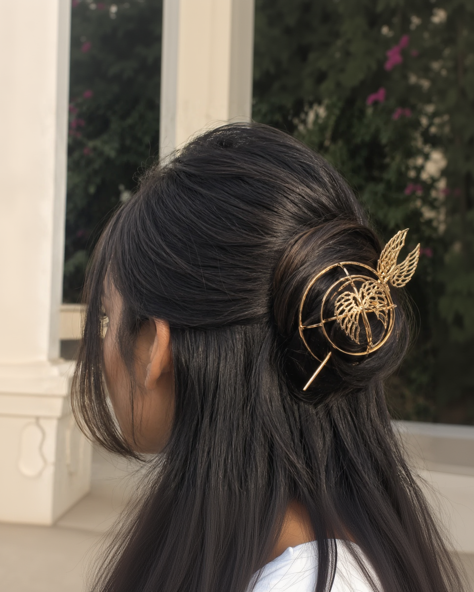 Butterfly Bun Cage-G11600