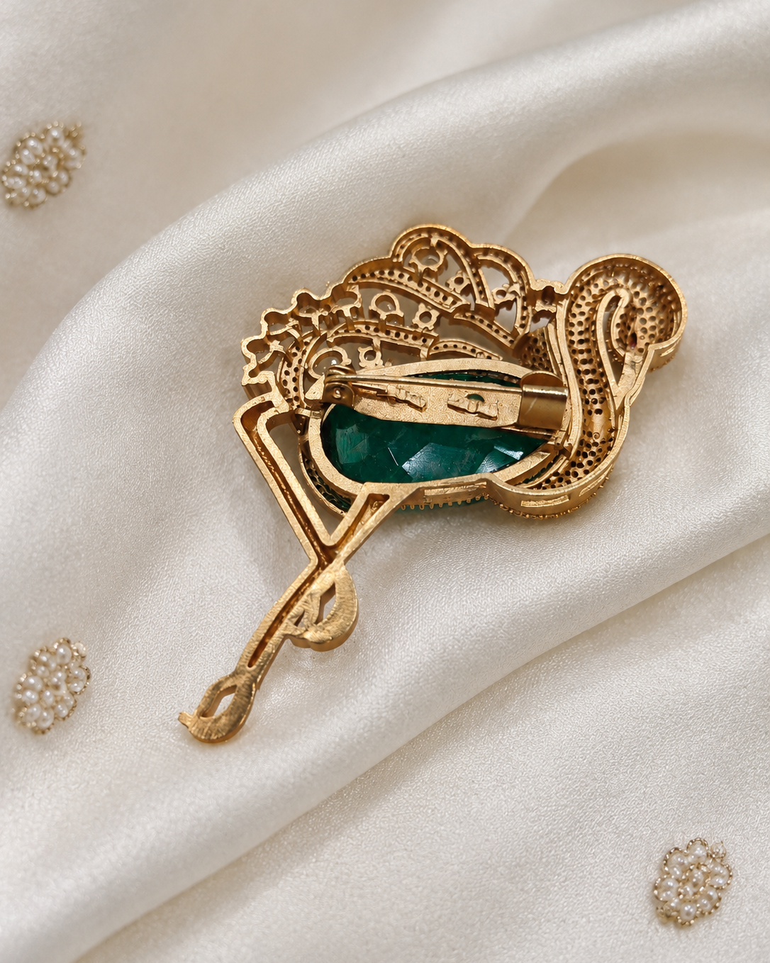 Unisex Swan Brooch-G662800
