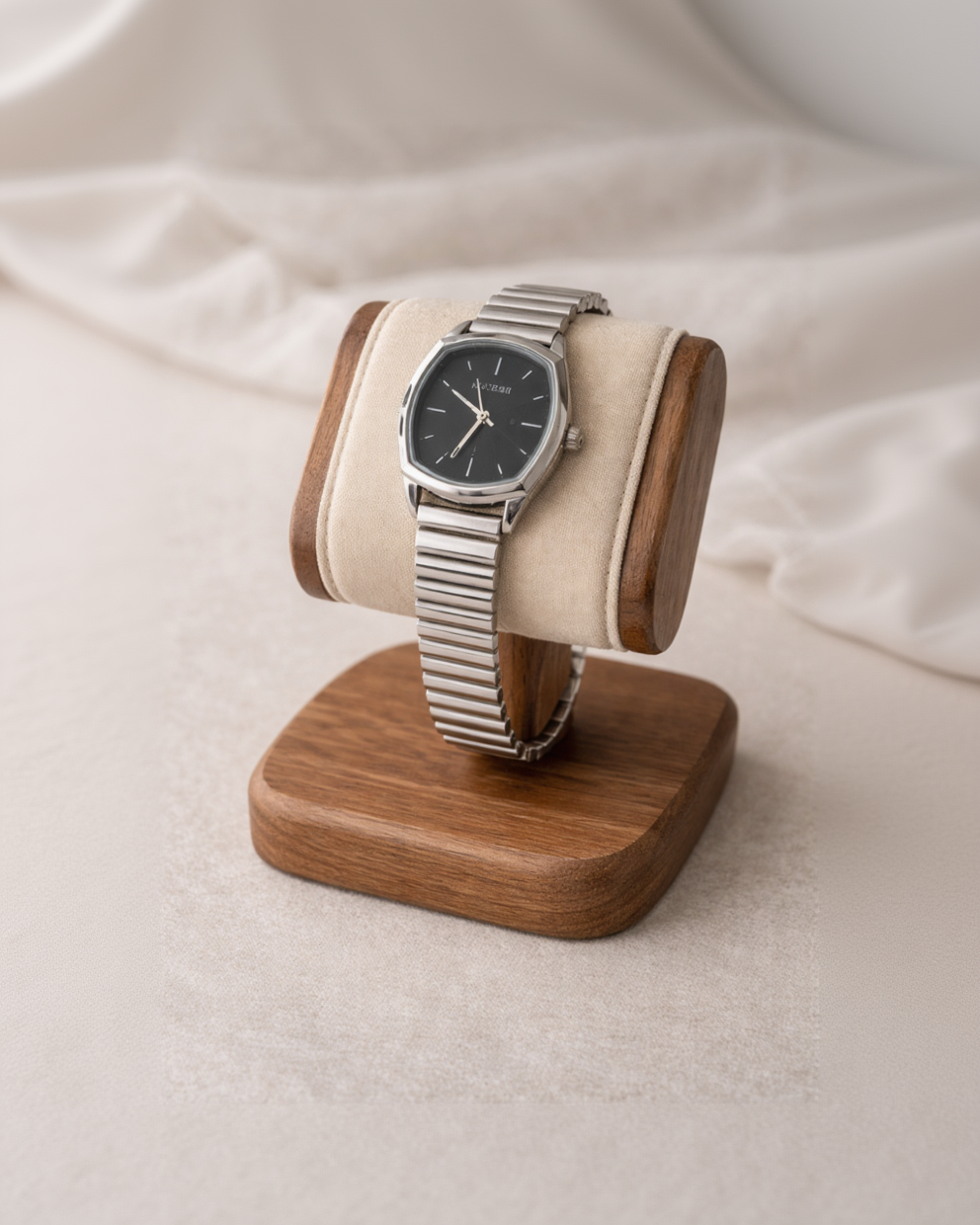 Stainless steel hexagon Silver Watch-G351100