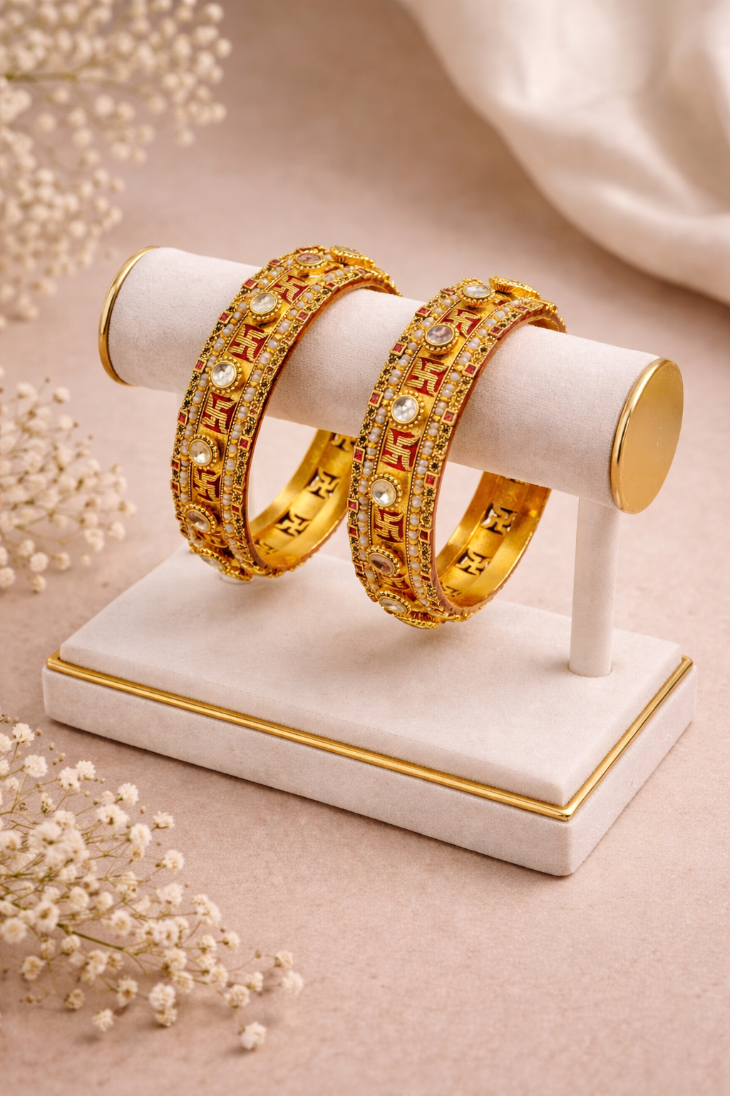 Heritage Swastik Patla Bangles.