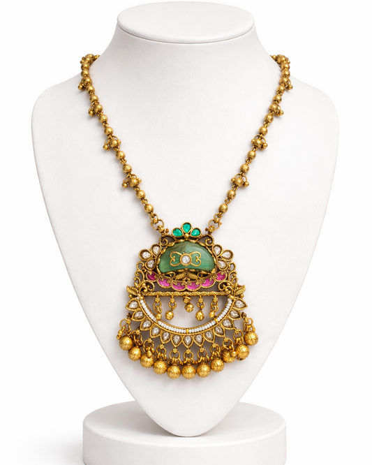Heritage Onyx pearl Pendant necklace-G353800