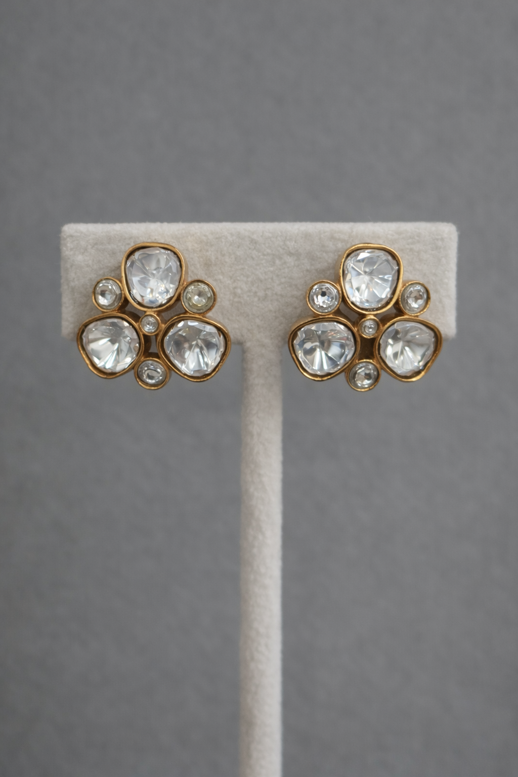 Gold Plated Mossonite Necklace Set