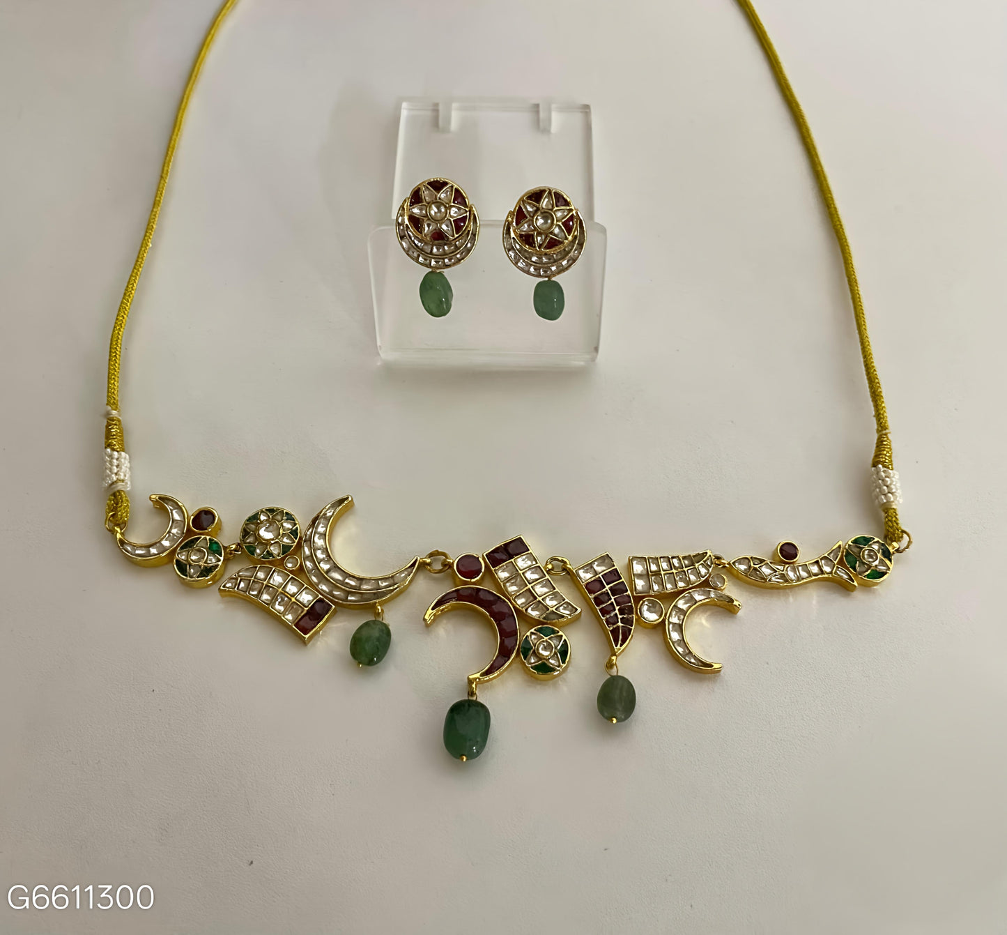 Pachi Kundan Choker Necklace Set -G3511100