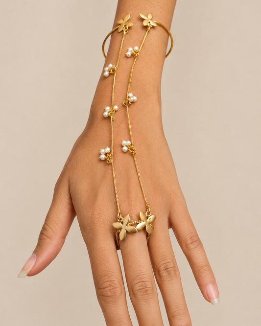 Butterfly Haath Phool/. Hand Harness(Pair)-G352000