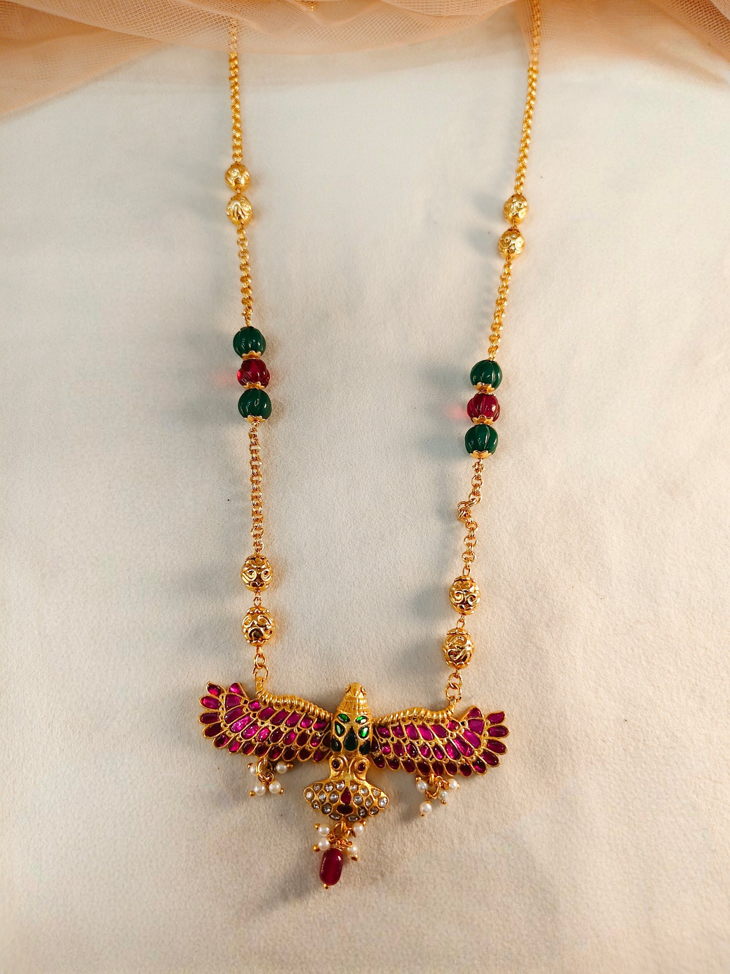 Jadau Egale Pendant Set-G354000