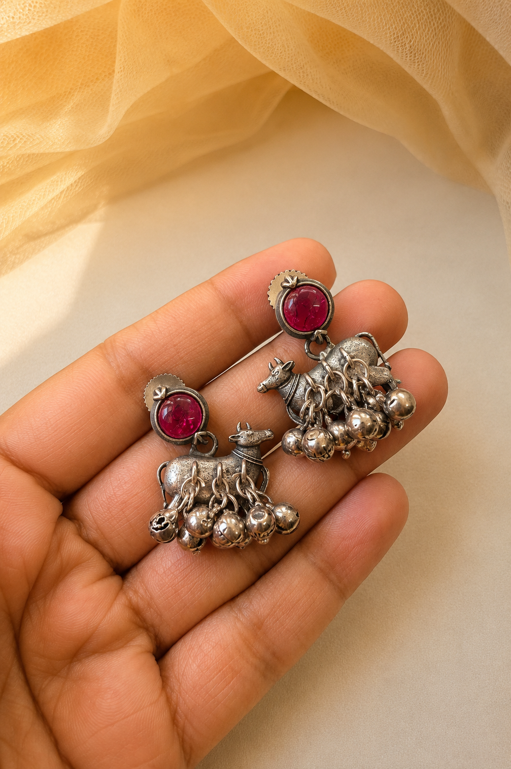 Oxidised Earings-G11050