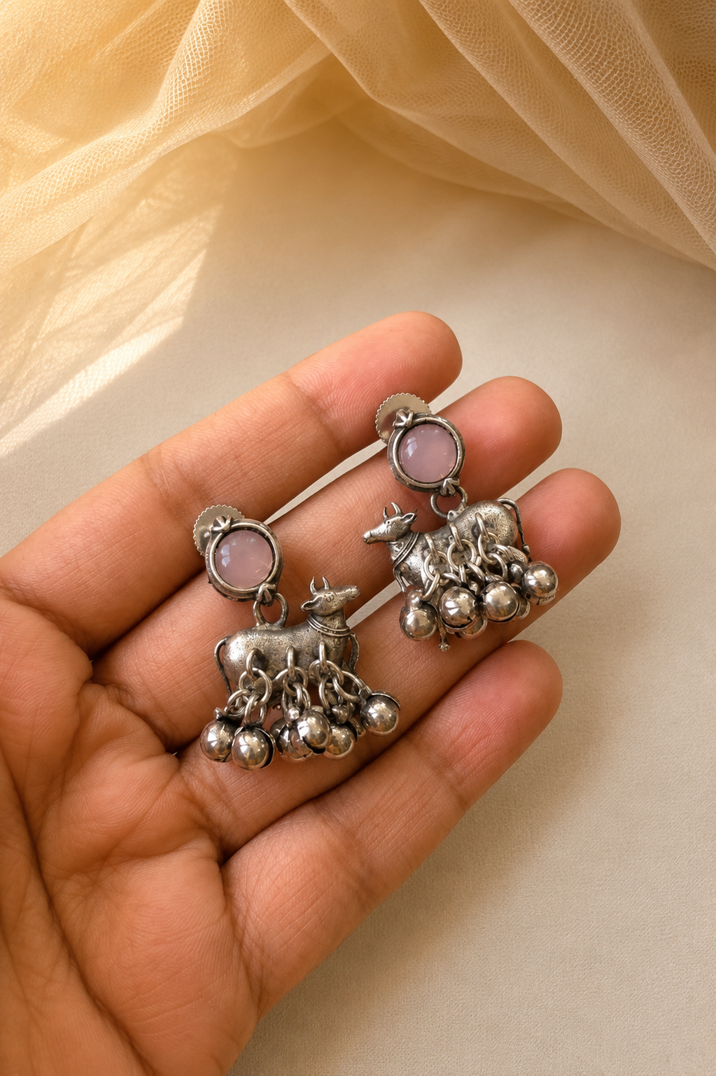 Oxidised Earings-G11050