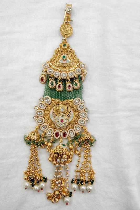 Gold-Toned Heritage Kamar Challa / Judda-G354800