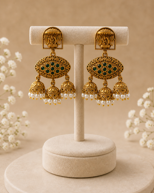 Antique Temple Pendent Set-G751800