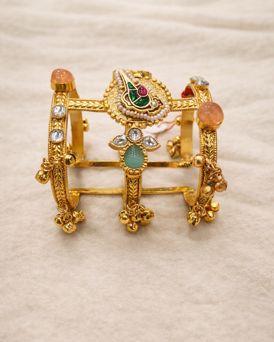 Fusion Pachi Kundan Kada/Hand Cuff-G351100