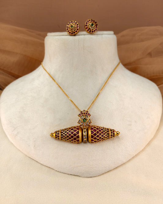 Jadau Pendant Set-G351700