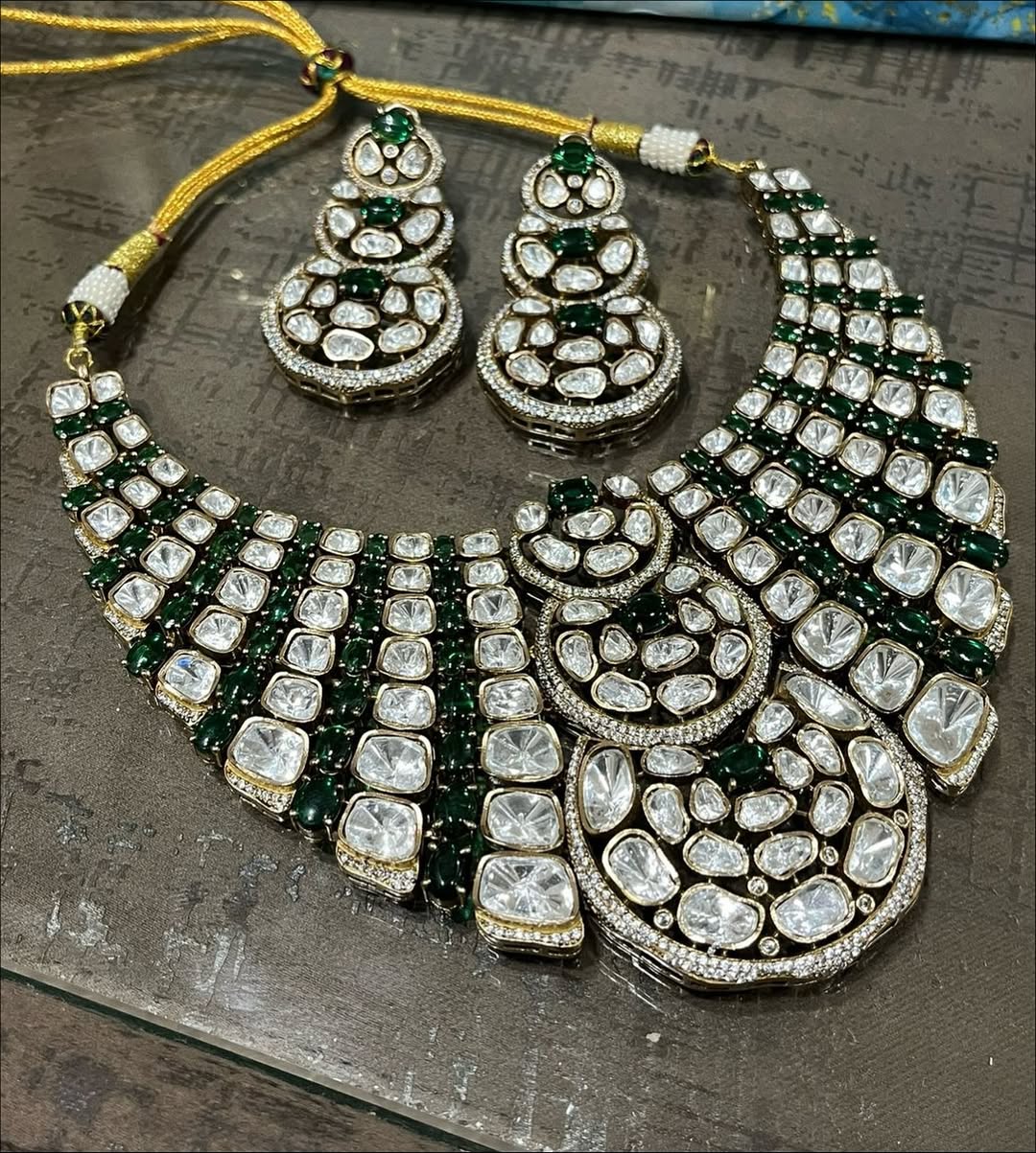 Moissanite Kundan