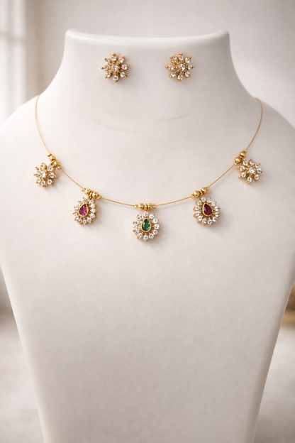 Multicolor Invisible Necklace