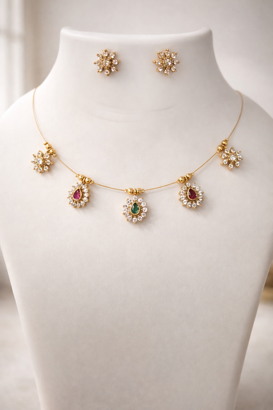 Multicolor Invisible Necklace