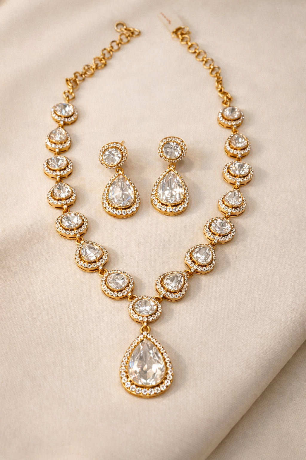 Sona Mossainite Necklace