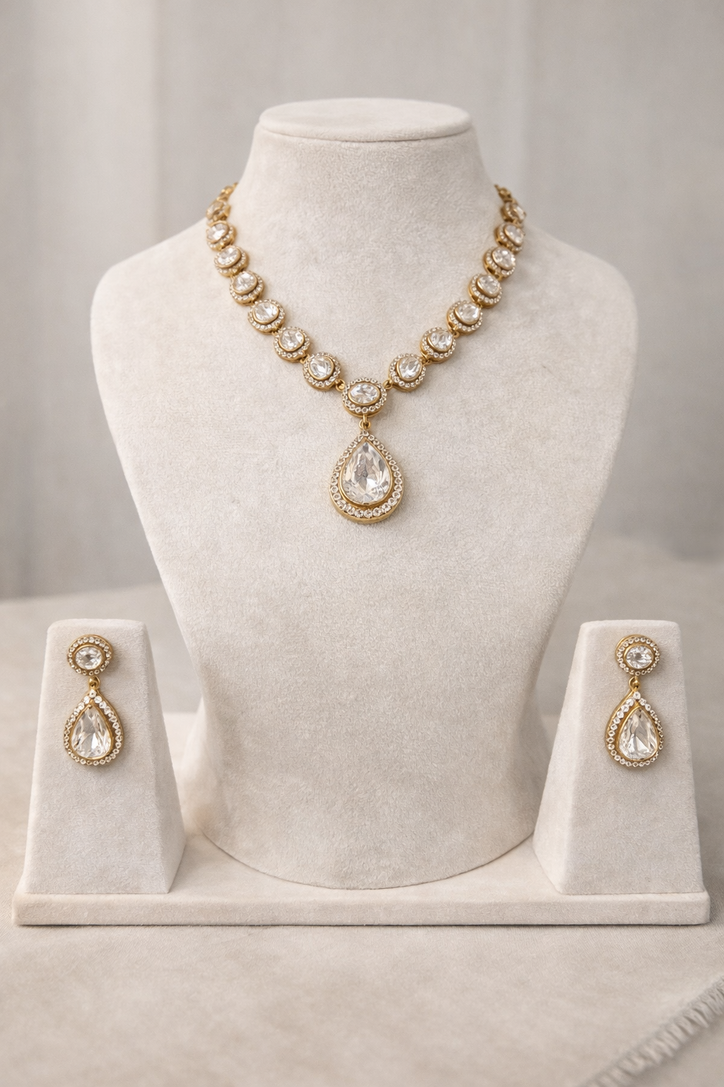 Sona Mossainite Necklace