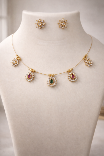 Multicolor Invisible Necklace