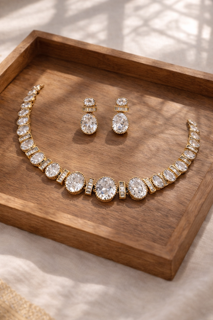 Diamond Replica Choker Set