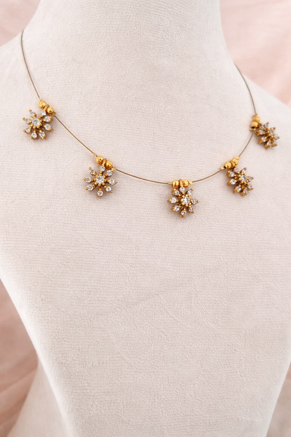 Invisible Star Design Necklets